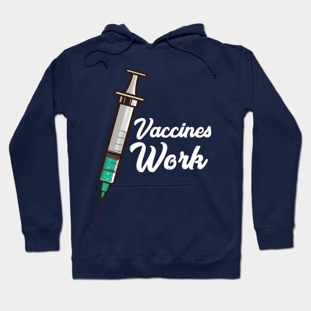 Pro Vaccine Hoodie by Design Seventytwo